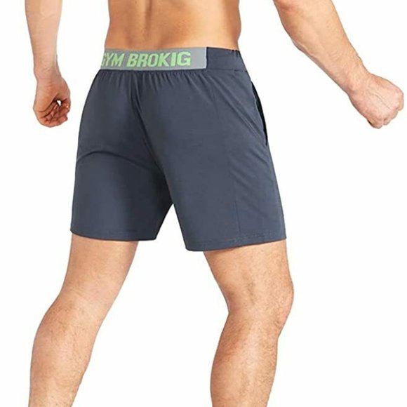 New Men's Lightweight Gym Shorts, Bodybuilding - Picture 4 of 6